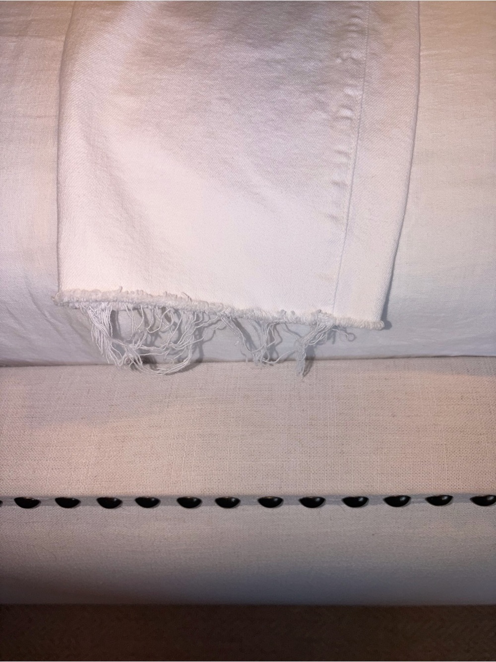 L'AGENCE White Wide-Leg Denim Jeans - Picture 4 of 4